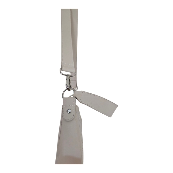 Divided Cream Shoulder Bag - Picture 3 of 4